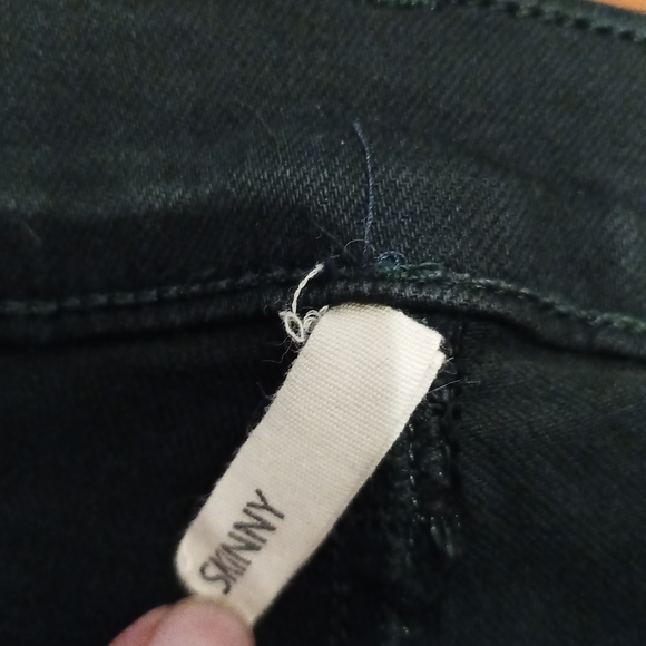 rag & bone / jean Forest Green Skinny Jeans, 27 - Picture 4 of 10